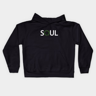 Soul flourishing artistic design Kids Hoodie